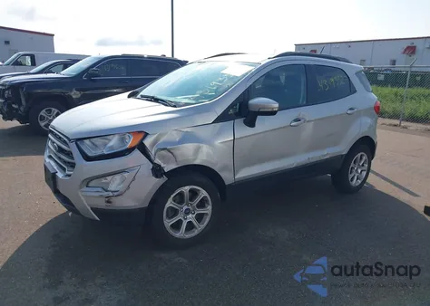 2020 Ford Ecosport Se from USA, damaged, VIN MAJ6S3GL9LC345199